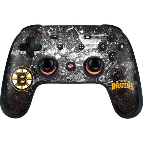 NHL Boston Bruins Iced Google Stadia Controller Skin